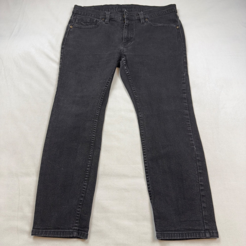 Cody James Mens Black Straight Leg‎ Denim Jeans 36x30 Stretch RN138823